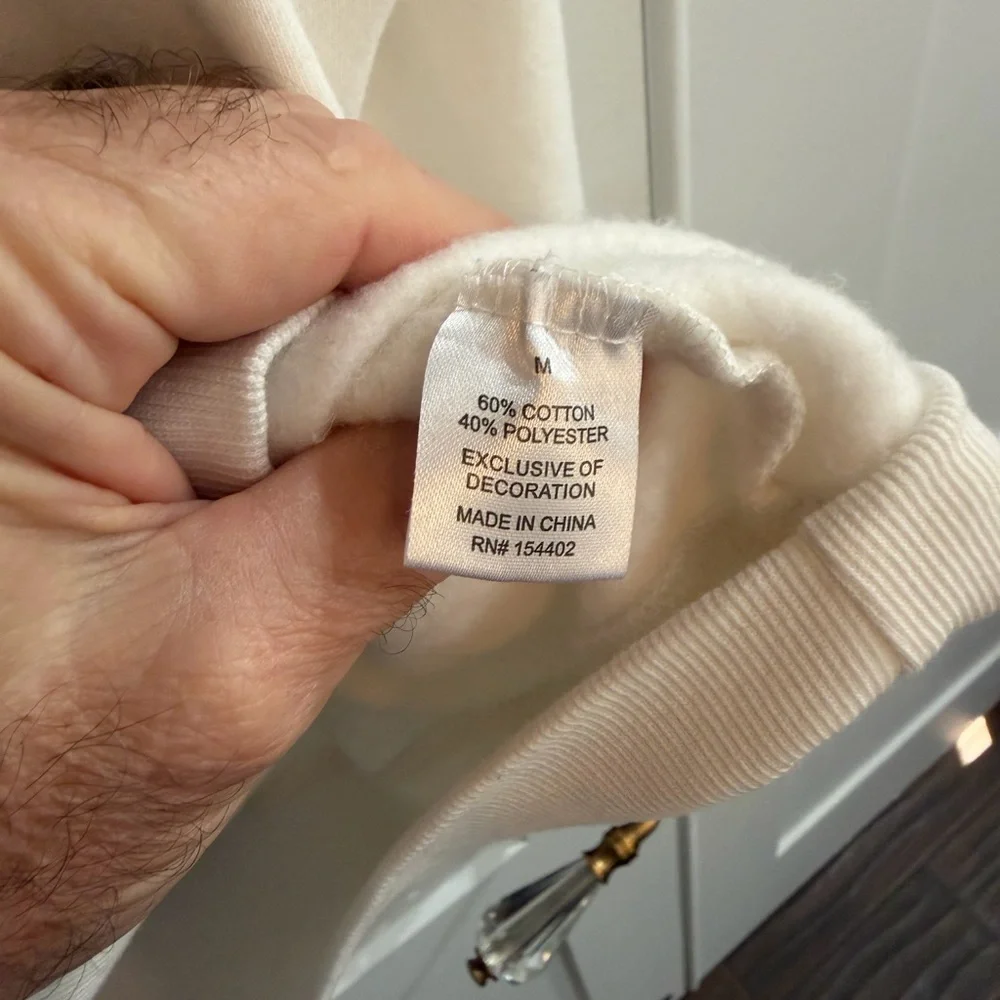 Rodeo Rebel White Graphic Sweatshirt - Picture 3 of 4